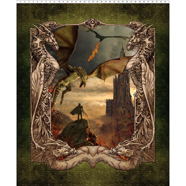 Dragons "the Ancients" - Panel Scene Multi - 92x115cm